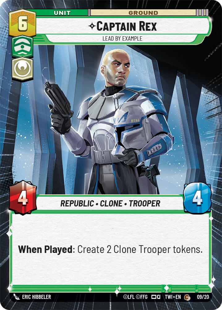 Captain Rex - Lead by Example (Hyperspace) (9) [Twilight of the Republic] | Exor Games New Glasgow