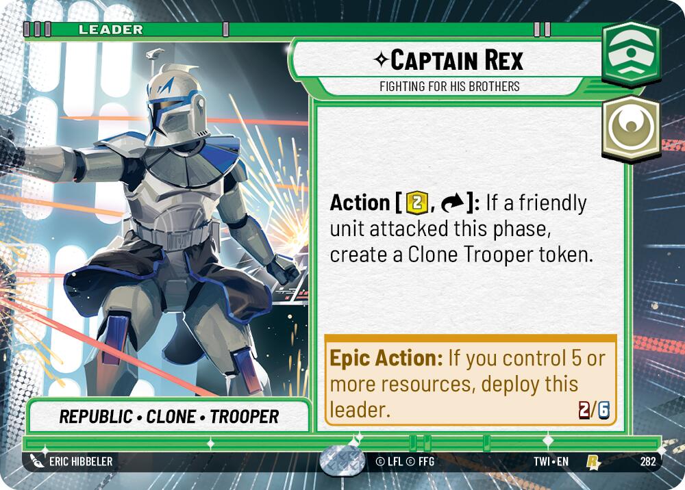 Captain Rex - Fighting For His Brothers (282) (Hyperspace) (282) [Twilight of the Republic] | Exor Games New Glasgow