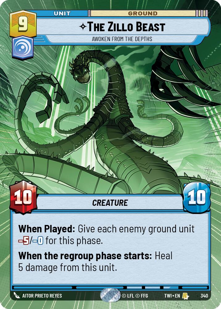 The Zillo Beast - Awoken From The Depths (340) (Hyperspace) (340) [Twilight of the Republic] | Exor Games New Glasgow