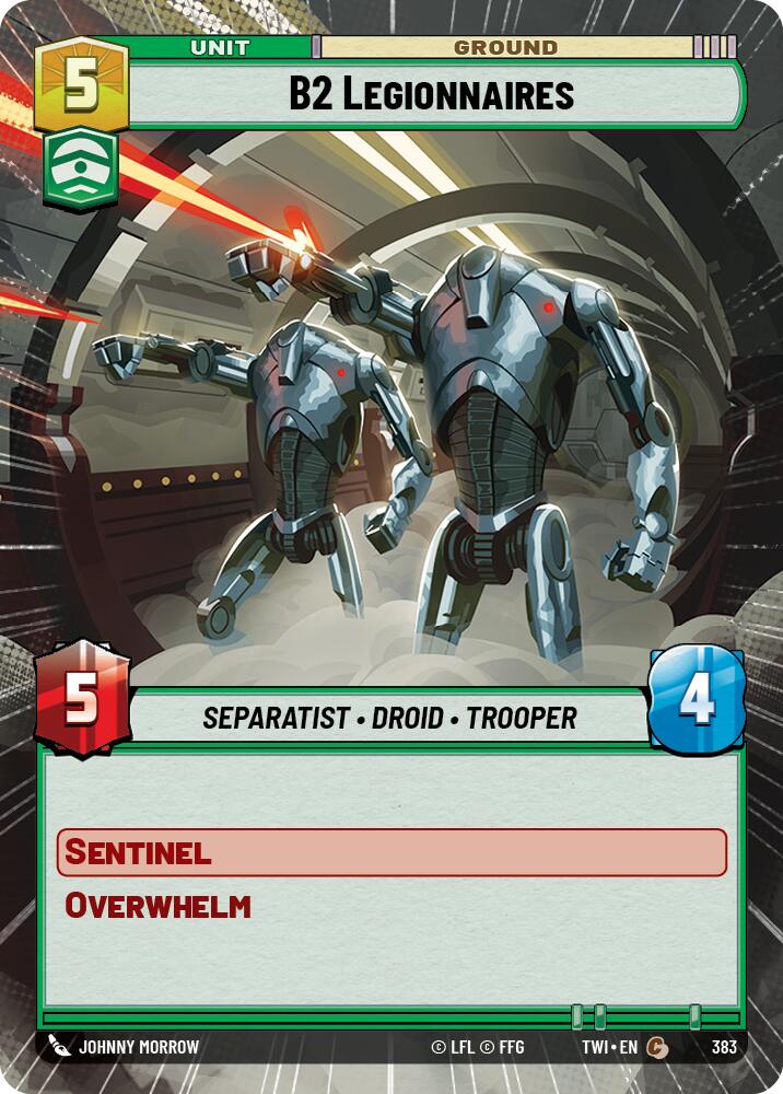 B2 Legionnaires (383) (Hyperspace) (383) [Twilight of the Republic] | Exor Games New Glasgow