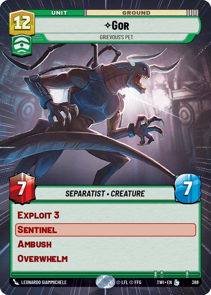 Gor - Grievous's Pet (388) (Hyperspace) (388) [Twilight of the Republic] | Exor Games New Glasgow