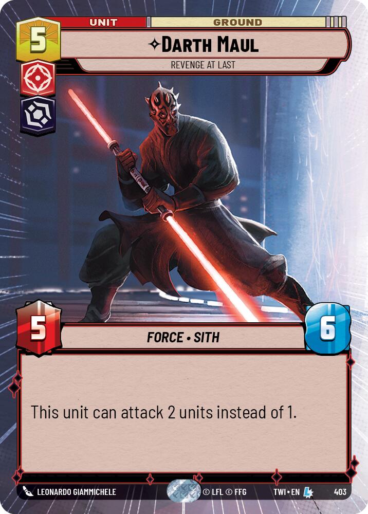 Darth Maul - Revenge At Last (403) (Hyperspace) (403) [Twilight of the Republic] | Exor Games New Glasgow