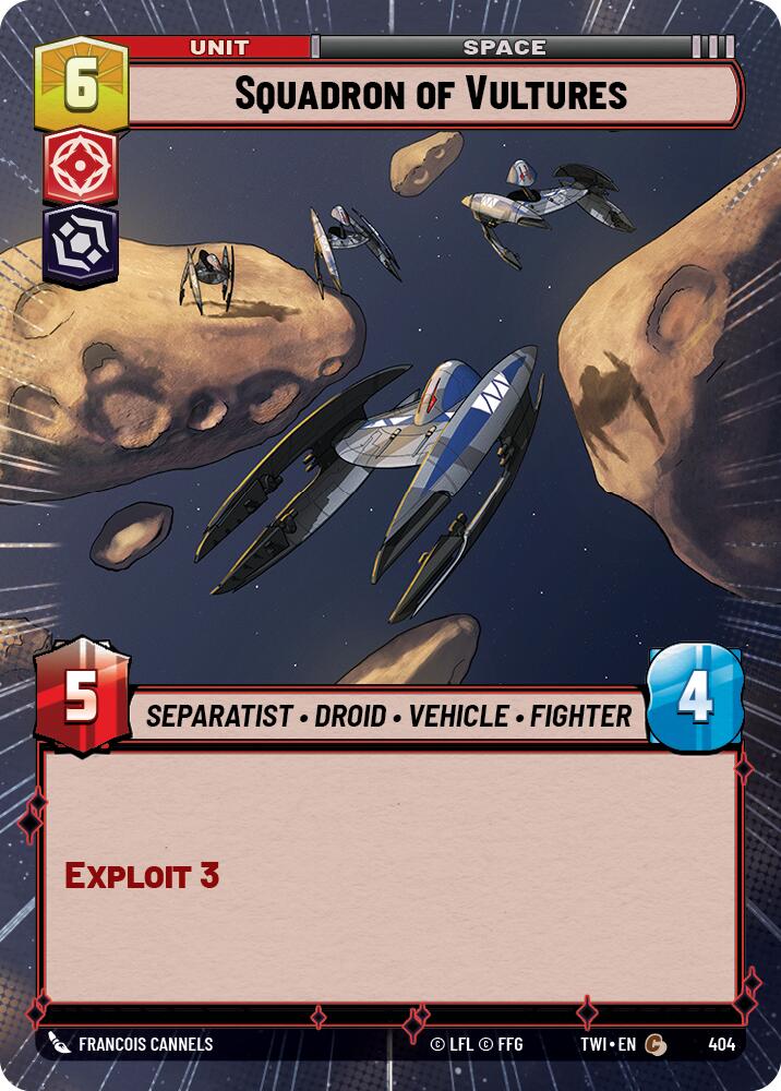 Squadron of Vultures (404) (Hyperspace) (404) [Twilight of the Republic] | Exor Games New Glasgow