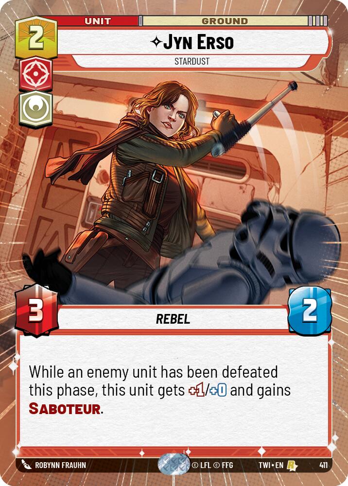 Jyn Erso - Stardust (411) (Hyperspace) (411) [Twilight of the Republic] | Exor Games New Glasgow