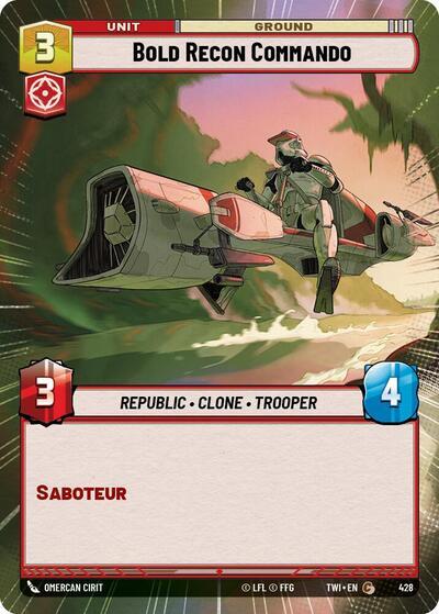 Bold Recon Commando (428) (Hyperspace) (428) [Twilight of the Republic] | Exor Games New Glasgow