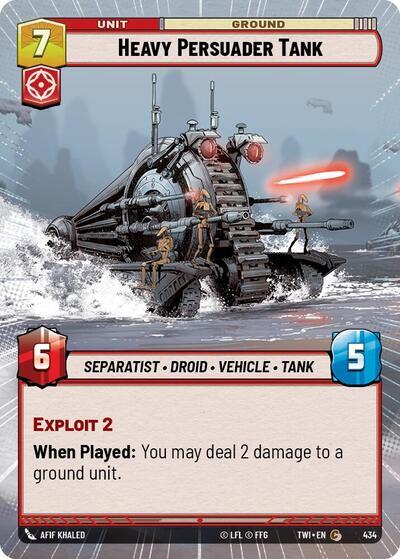 Heavy Persuader Tank (434) (Hyperspace) (434) [Twilight of the Republic] | Exor Games New Glasgow