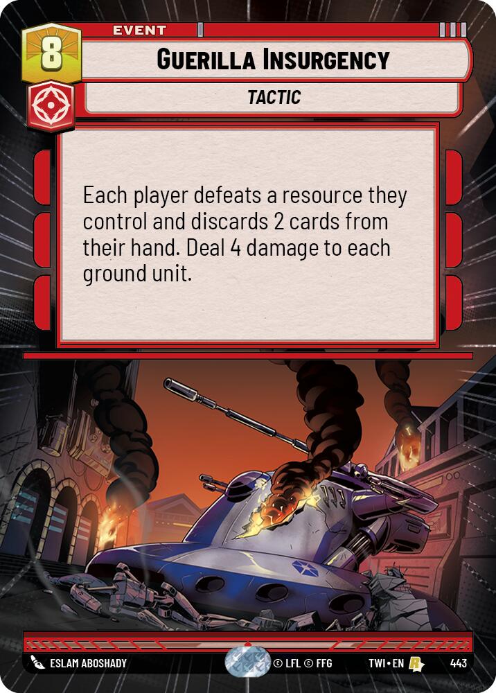 Guerilla Insurgency (443) (Hyperspace) (443) [Twilight of the Republic] | Exor Games New Glasgow