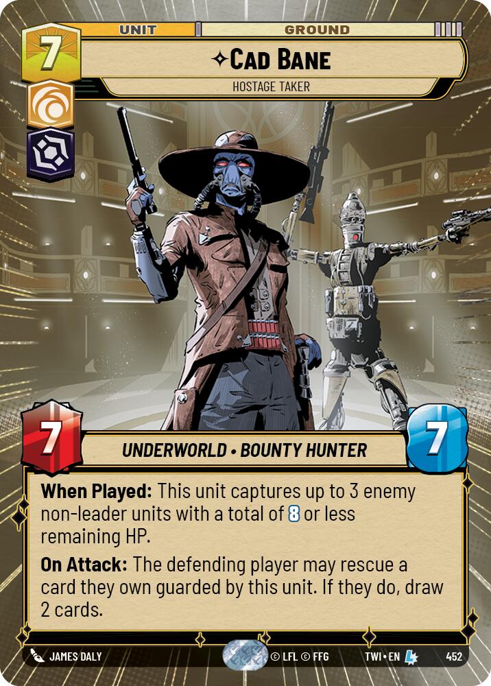 Cad Bane - Hostage Taker (452) (Hyperspace) (452) [Twilight of the Republic] | Exor Games New Glasgow