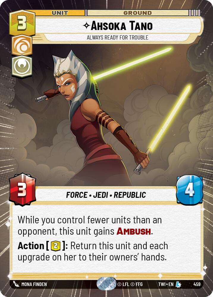 Ahsoka Tano - Always Ready For Trouble (459) (Hyperspace) (459) [Twilight of the Republic] | Exor Games New Glasgow