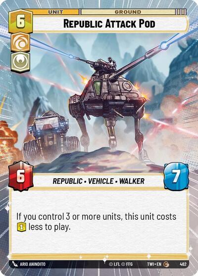 Republic Attack Pod (462) (Hyperspace) (462) [Twilight of the Republic] | Exor Games New Glasgow