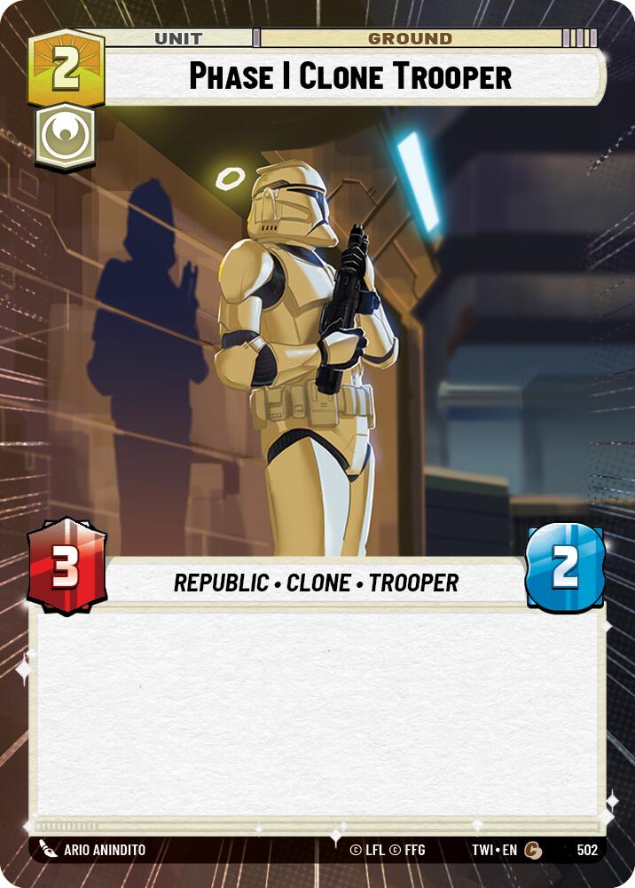 Phase I Clone Trooper (502) (Hyperspace) (502) [Twilight of the Republic] | Exor Games New Glasgow