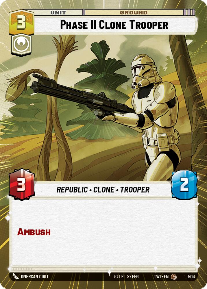 Phase II Clone Trooper (503) (Hyperspace) (503) [Twilight of the Republic] | Exor Games New Glasgow