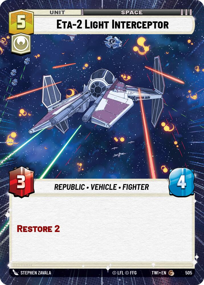 Eta-2 Light Interceptor (505) (Hyperspace) (505) [Twilight of the Republic] | Exor Games New Glasgow