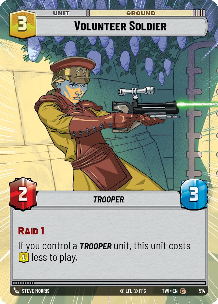 Volunteer Soldier (514) (Hyperspace) (514) [Twilight of the Republic] | Exor Games New Glasgow
