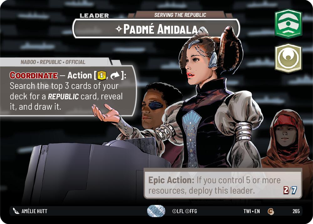 Padme Amidala - Serving the Republic (265) (Showcase) (265) [Twilight of the Republic] | Exor Games New Glasgow