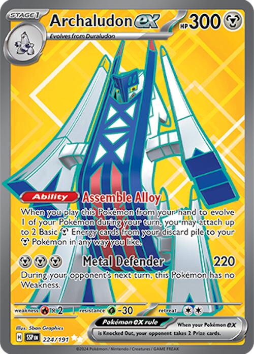 Archaludon ex (224/191) [Scarlet & Violet: Surging Sparks] | Exor Games New Glasgow