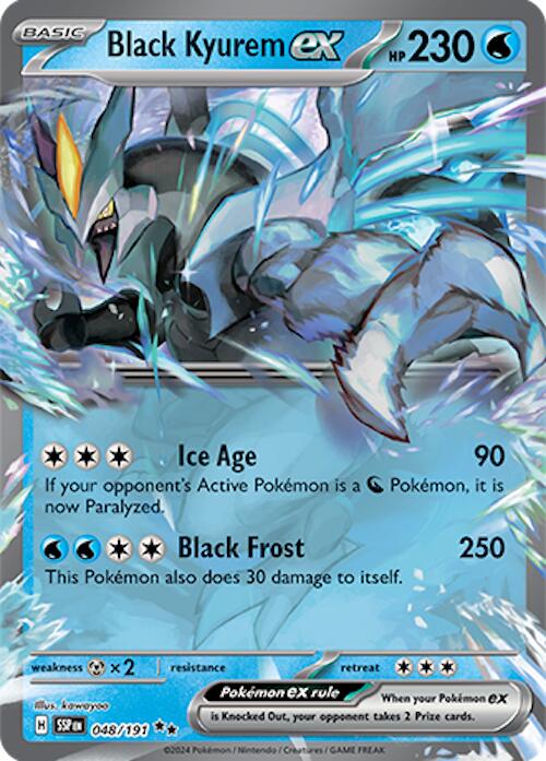 Black Kyurem ex (048/191) [Scarlet & Violet: Surging Sparks] | Exor Games New Glasgow