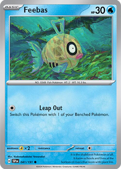 Feebas (041/191) [Scarlet & Violet: Surging Sparks] | Exor Games New Glasgow