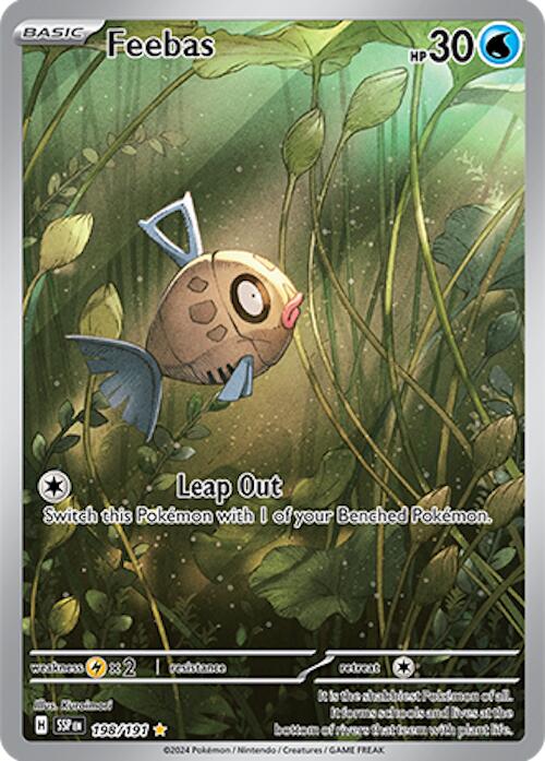 Feebas (198/191) [Scarlet & Violet: Surging Sparks] | Exor Games New Glasgow