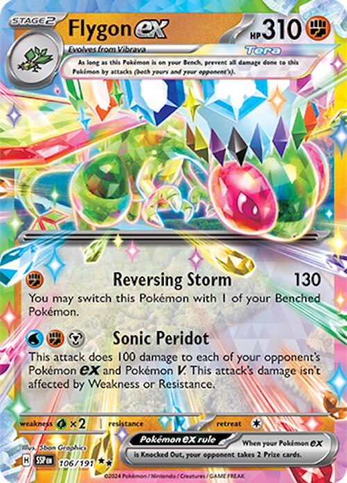 Flygon ex (106/191) [Scarlet & Violet: Surging Sparks] | Exor Games New Glasgow