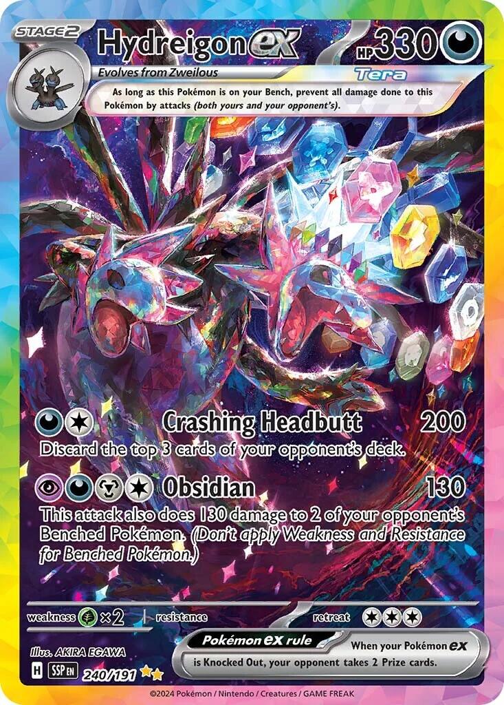 Hydreigon ex (240/191) [Scarlet & Violet: Surging Sparks] | Exor Games New Glasgow