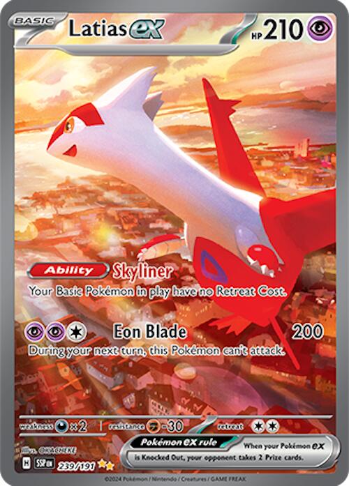 Latias ex (239/191) [Scarlet & Violet: Surging Sparks] | Exor Games New Glasgow