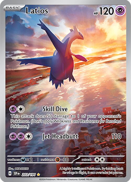 Latios (203/191) [Scarlet & Violet: Surging Sparks] | Exor Games New Glasgow