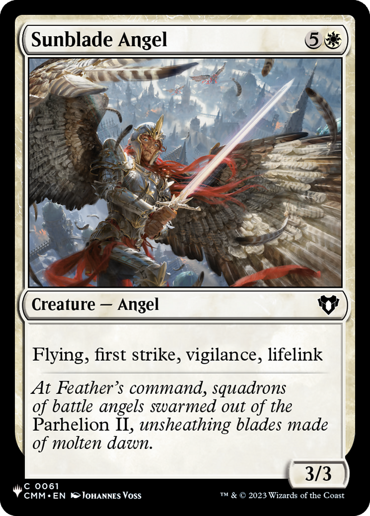 Sunblade Angel [The List Reprints] | Exor Games New Glasgow