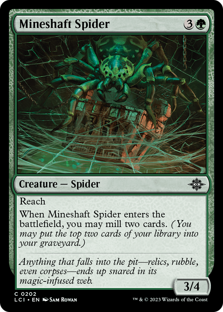 Mineshaft Spider [The Lost Caverns of Ixalan] | Exor Games New Glasgow