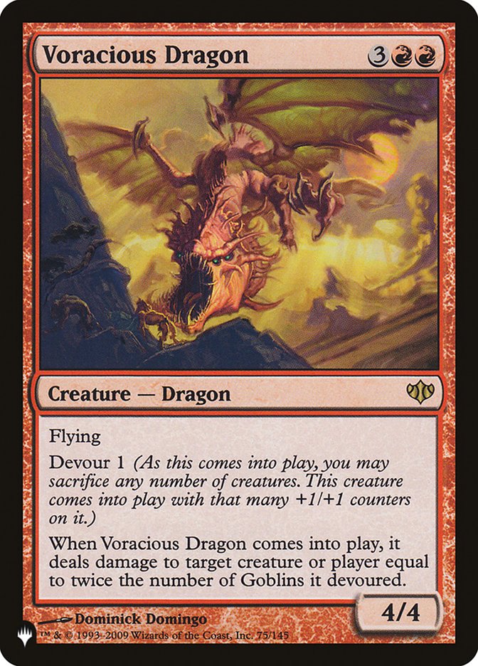 Voracious Dragon [The List] | Exor Games New Glasgow
