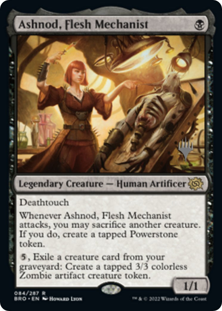 Ashnod, Flesh Mechanist (Promo Pack) [The Brothers' War Promos] | Exor Games New Glasgow