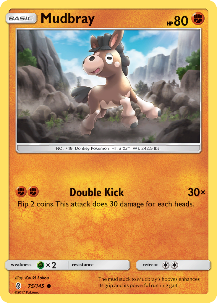 Mudbray (75/145) [Sun & Moon: Guardians Rising] | Exor Games New Glasgow