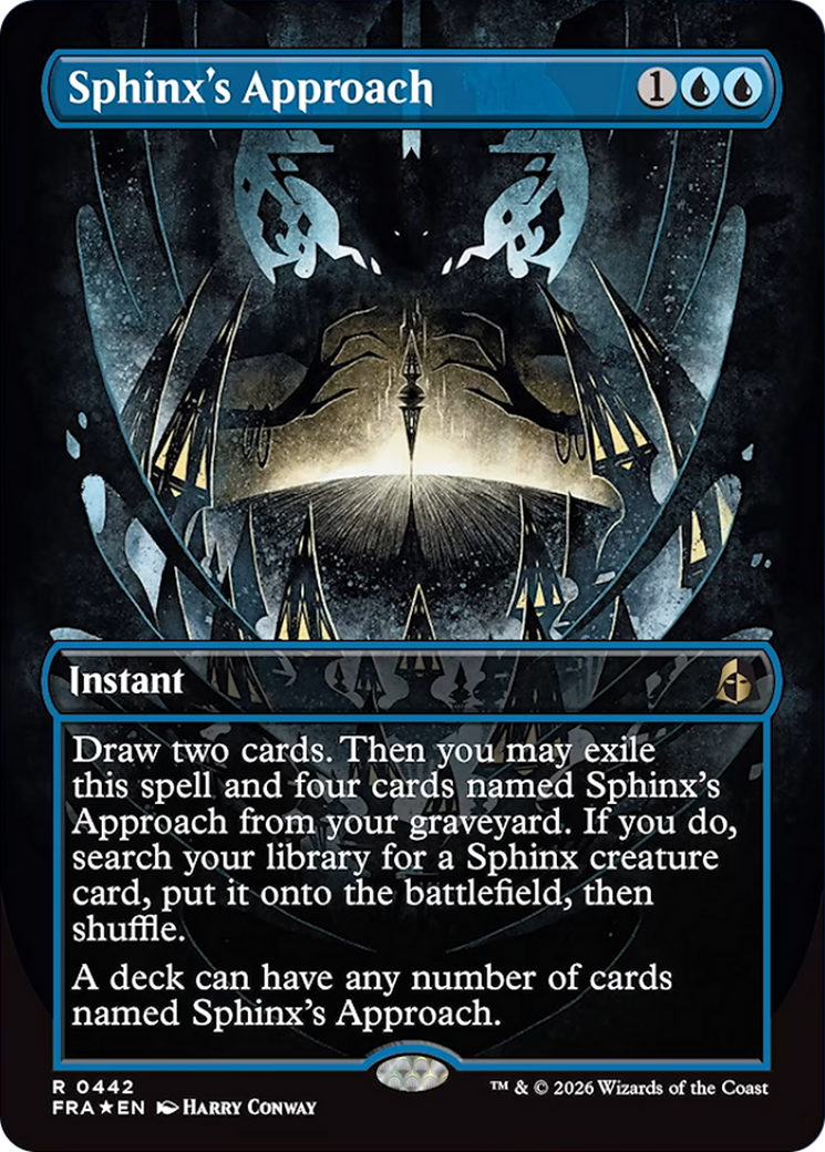Sphinx's Approach (Borderless) [Reality Fracture] | Exor Games New Glasgow