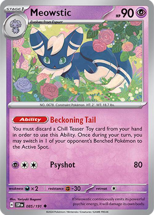 Meowstic (085/191) [Scarlet & Violet: Surging Sparks] | Exor Games New Glasgow