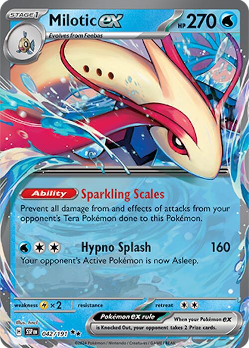 Milotic ex (042/191) [Scarlet & Violet: Surging Sparks] | Exor Games New Glasgow