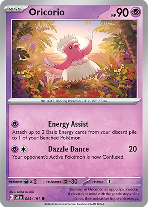 Oricorio (089/191) [Scarlet & Violet: Surging Sparks] | Exor Games New Glasgow