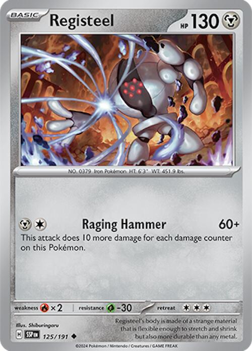 Registeel (125/191) [Scarlet & Violet: Surging Sparks] | Exor Games New Glasgow