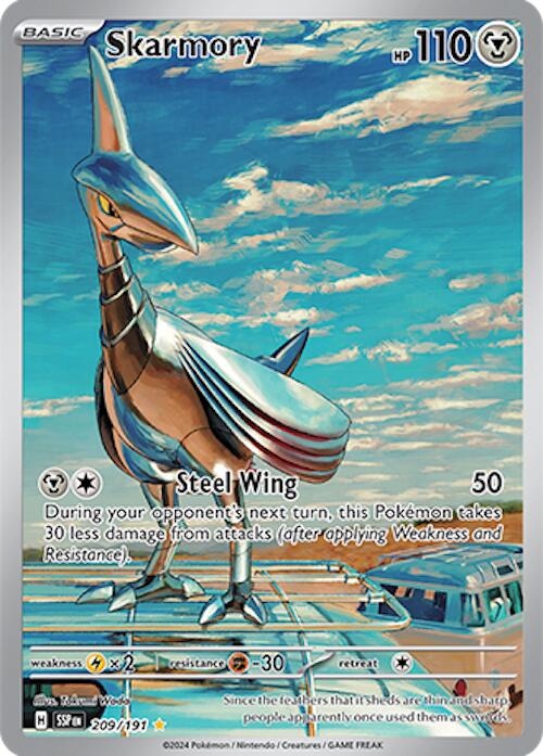 Skarmory (209/191) [Scarlet & Violet: Surging Sparks] | Exor Games New Glasgow