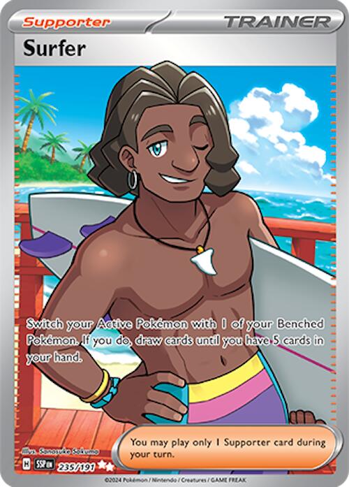 Surfer (235/191) [Scarlet & Violet: Surging Sparks] | Exor Games New Glasgow