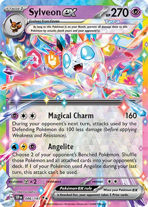 Sylveon ex (086/191) [Scarlet & Violet: Surging Sparks] | Exor Games New Glasgow