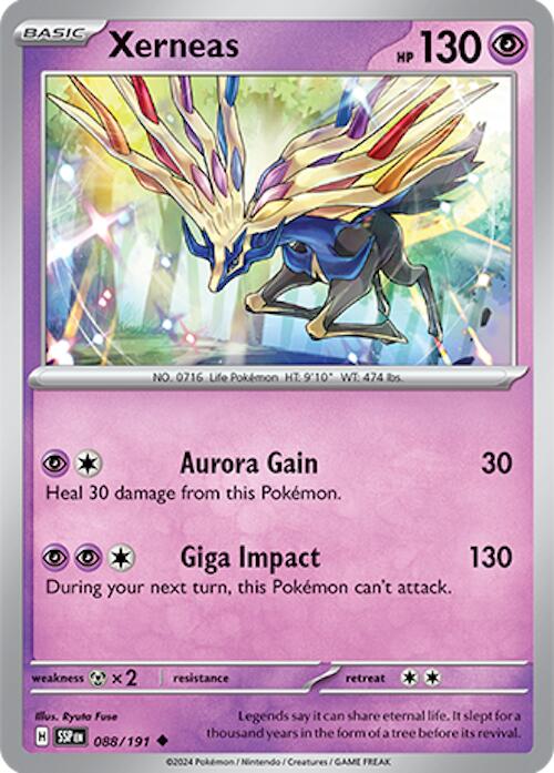 Xerneas (088/191) [Scarlet & Violet: Surging Sparks] | Exor Games New Glasgow