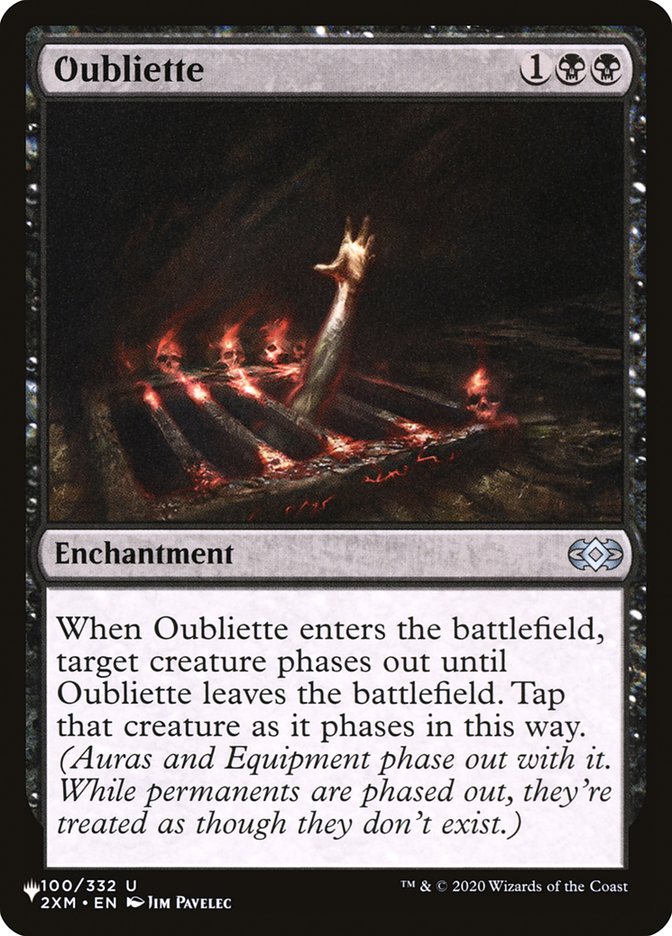 Oubliette [The List] | Exor Games New Glasgow
