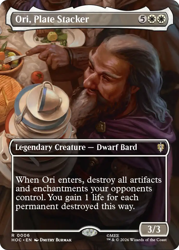 Ori, Plate Stacker (Borderless) [The Hobbit: Eternal-Legal] | Exor Games New Glasgow