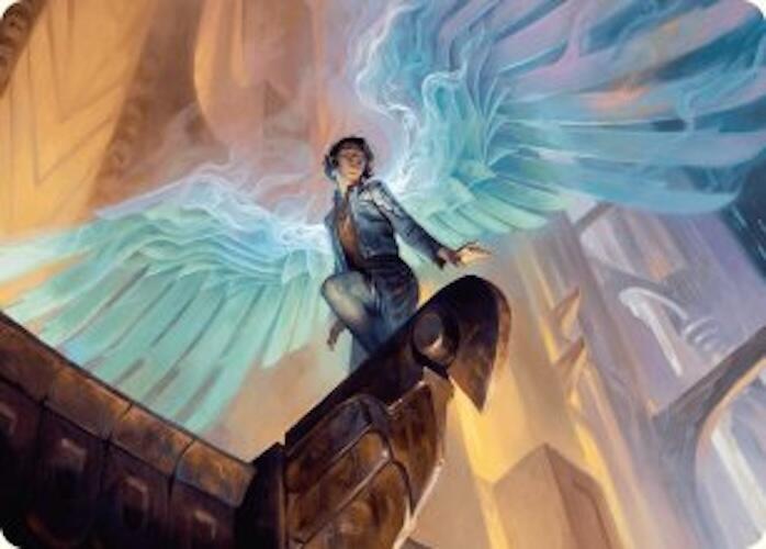 Giada, Font of Hope Art Card (20/54) [Foundations Art Series] | Exor Games New Glasgow