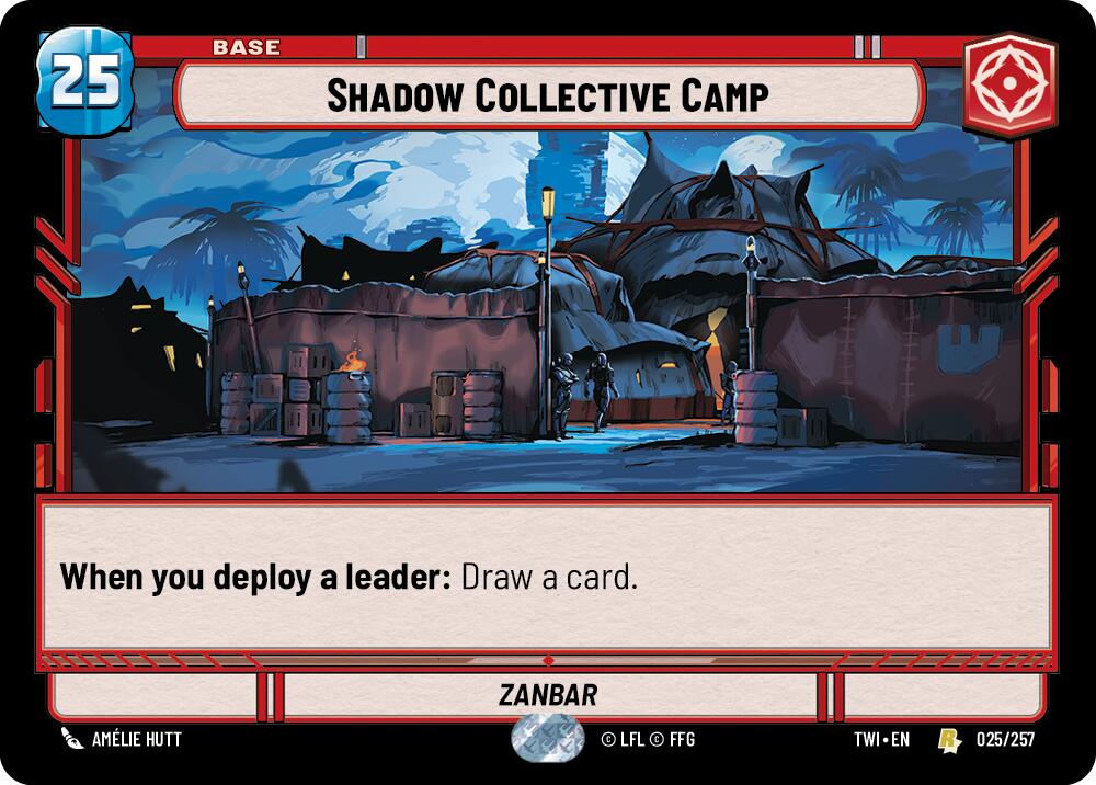 Shadow Collective Camp (025/257) (025/257) [Twilight of the Republic] | Exor Games New Glasgow