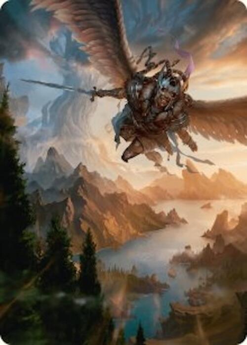 Youthful Valkyrie Art Card (28/54) [Foundations Art Series] | Exor Games New Glasgow