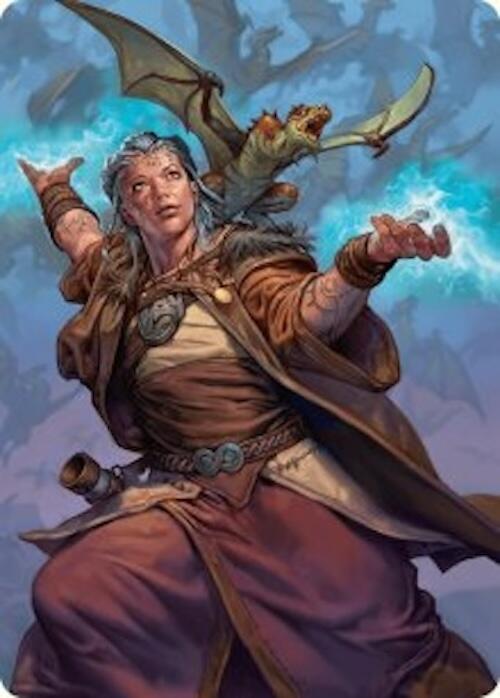 Drake Hatcher 2 Art Card (29/54) [Foundations Art Series] | Exor Games New Glasgow