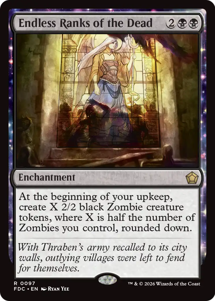 Endless Ranks of the Dead [Foundations Commander] | Exor Games New Glasgow