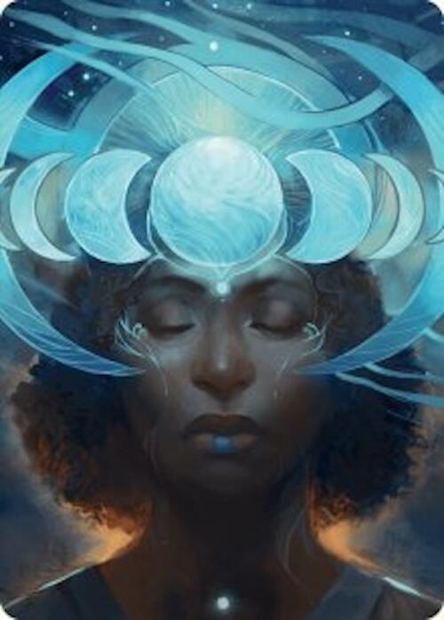 Lunar Insight Art Card (31/54) [Foundations Art Series] | Exor Games New Glasgow