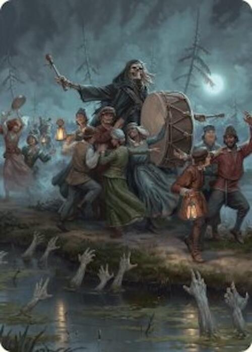 Blasphemous Edict Art Card (35/54) [Foundations Art Series] | Exor Games New Glasgow